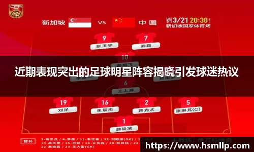 近期表现突出的足球明星阵容揭晓引发球迷热议